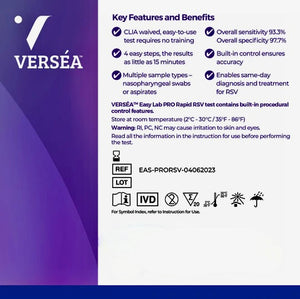 Verséa™ Easy Lab PRO RSV Tests