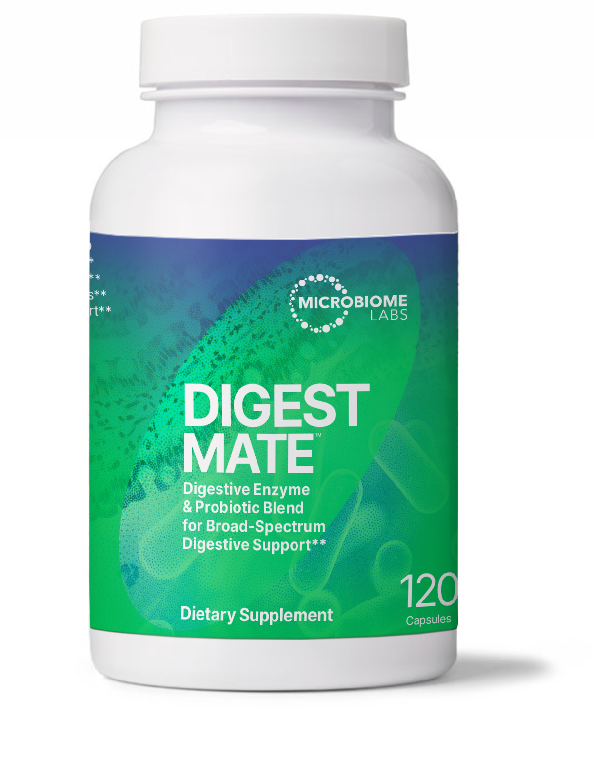 DigestMate™ Enzyme & Probiotic Blend (120ct)