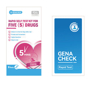 GenaCheck™ Rapid Self-Test Kit for 5 Drugs