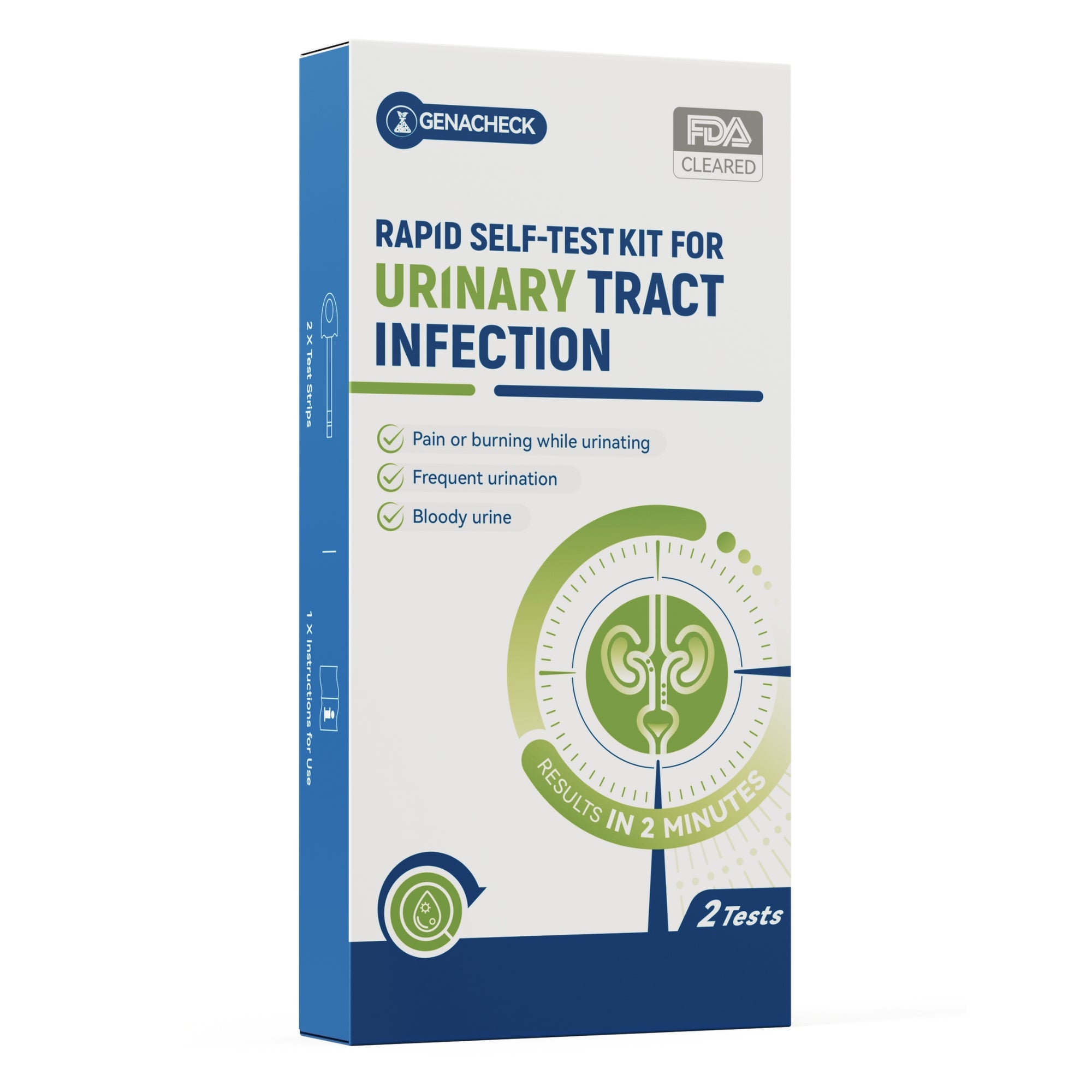 GenaCheck® Rapid Self-Test Kit for UTI