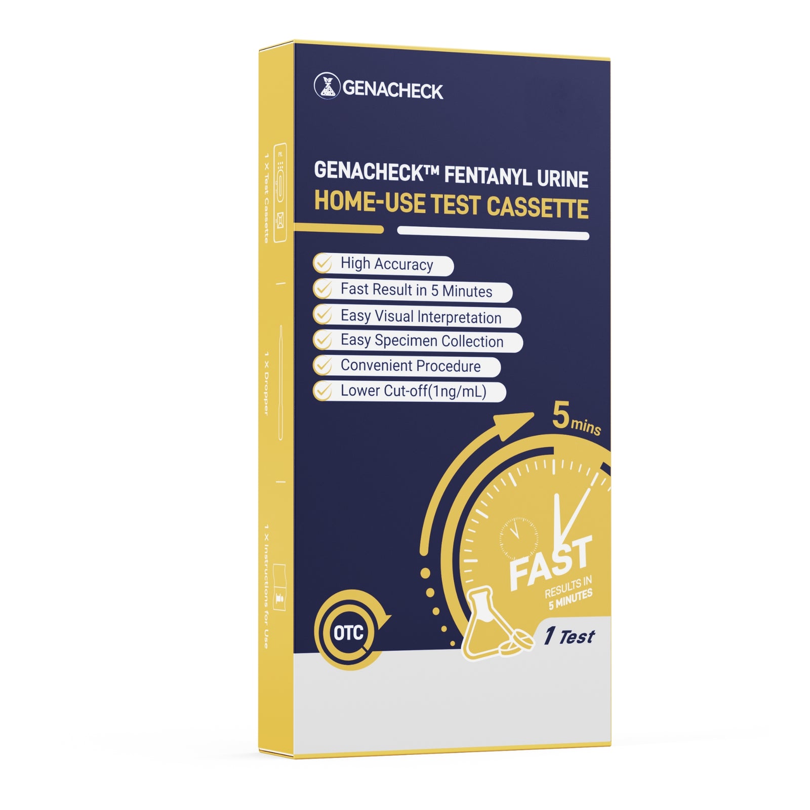 GenaCheck™ Fentanyl Urine Home-Use Test
