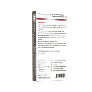Genabio GenaCheck® 3-in-1 COVID-19 / Flu A&B Rapid Self-Test (2 Pack)