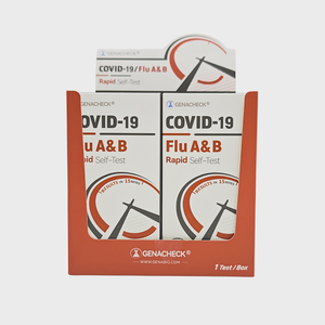 GenaCheck® 3-in-1 COVID -19/Flu A&B Rapid Self-Test (1 Pack)