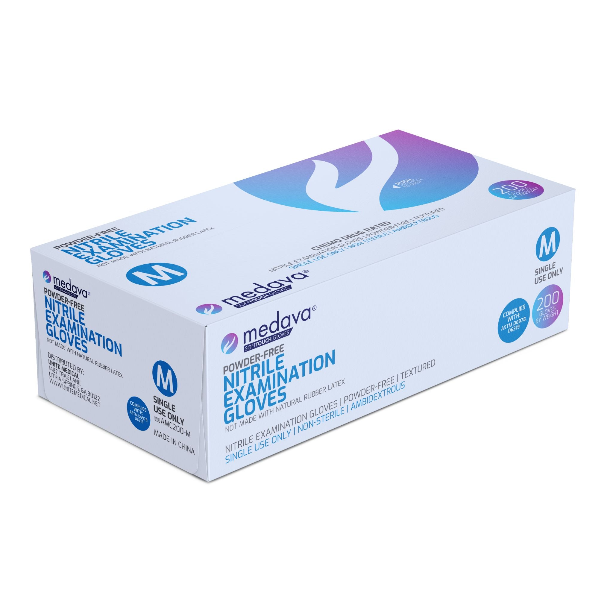 medisafe handschuhe medava® SoftTouch Nitrile Medical Gloves | Latex-Free | Unite Medical