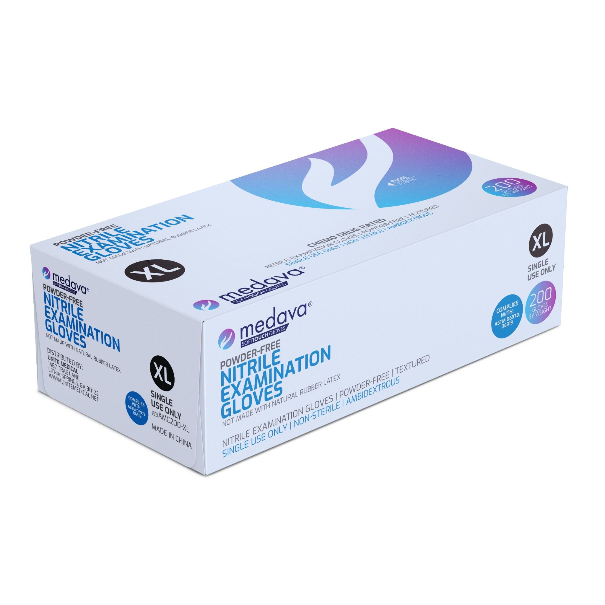 medava® SoftTouch Nitrile Medical Gloves | Latex-Free | Unite Medical