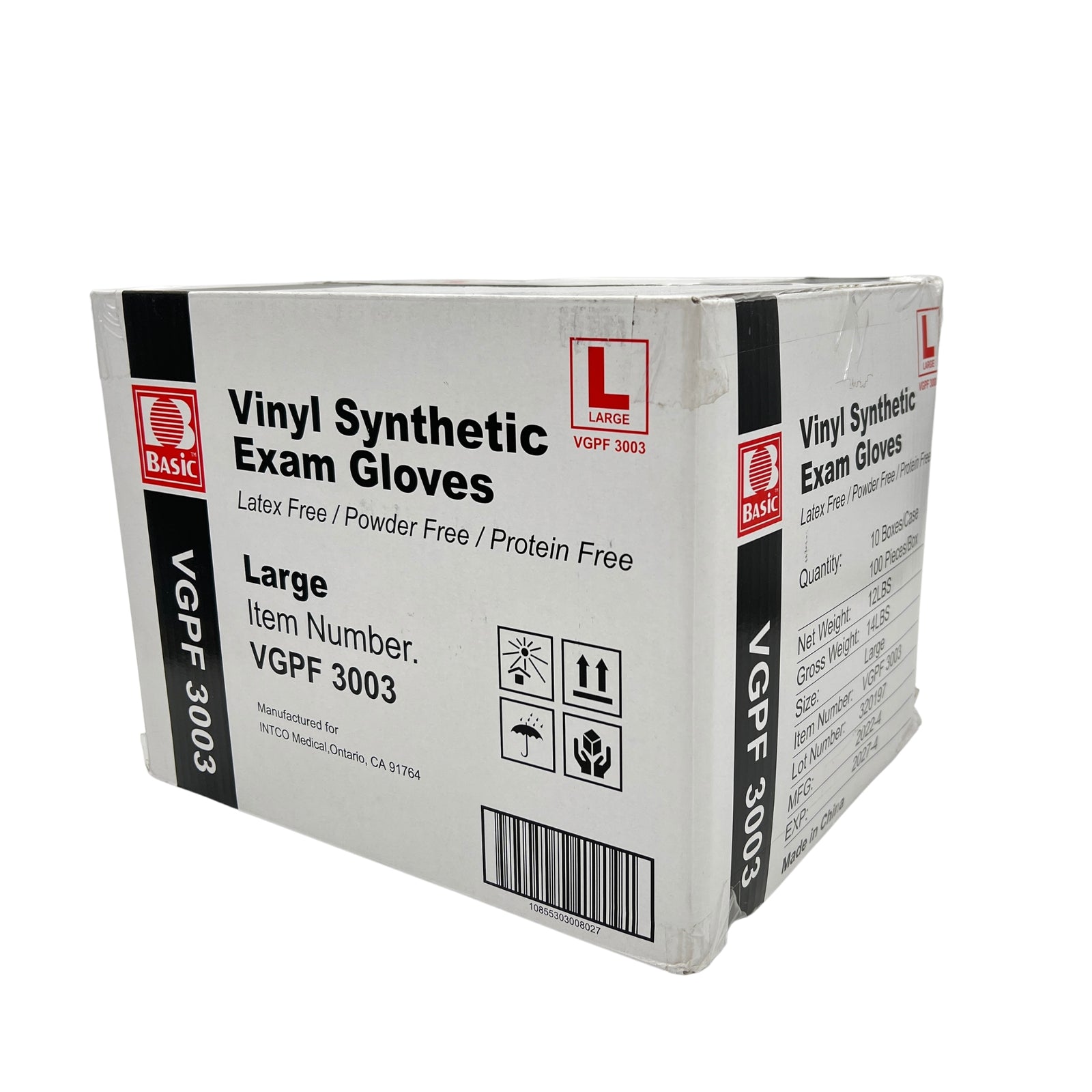 Vinyl Synthetic Exam Gloves | Case of 1,000